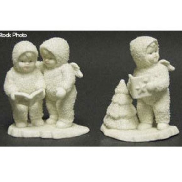 Department 56 Winter Tales of Snowbabies "Twinkle Little Stars" Set - Picture 2 of 10